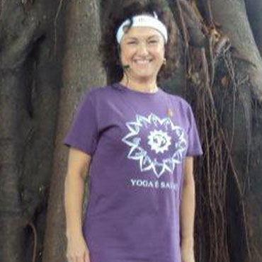 Mestra Cristina Ruggero - Yoga Ananda Centro de Estudos e Pilates - Zona Norte - SP